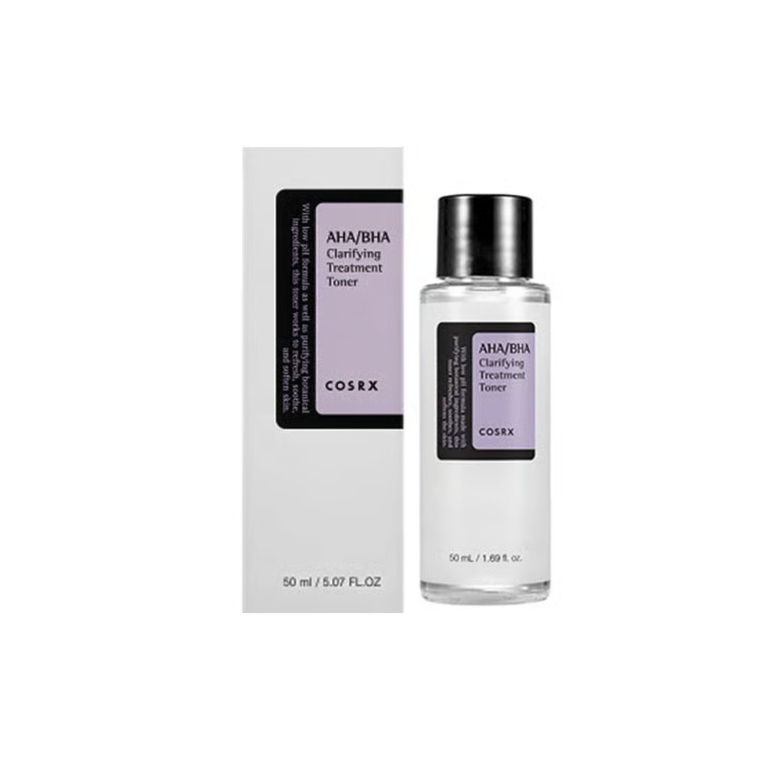 تونر درمانی لایه‌بردار و تنظیم‌کننده چربی AHA-BHA کوزارکساصل کره