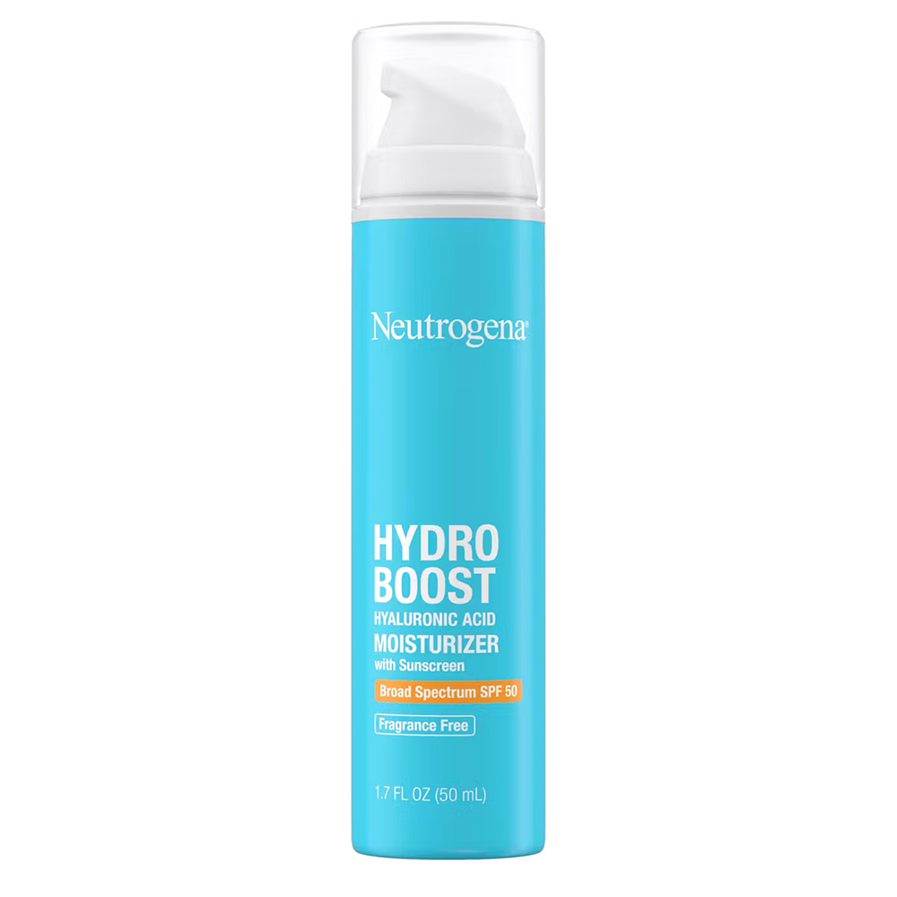 ضدآفتاب SPF50 و مرطوب کنندههیالورونیک اسید (3in1) Hydro Boost نوتروژینا