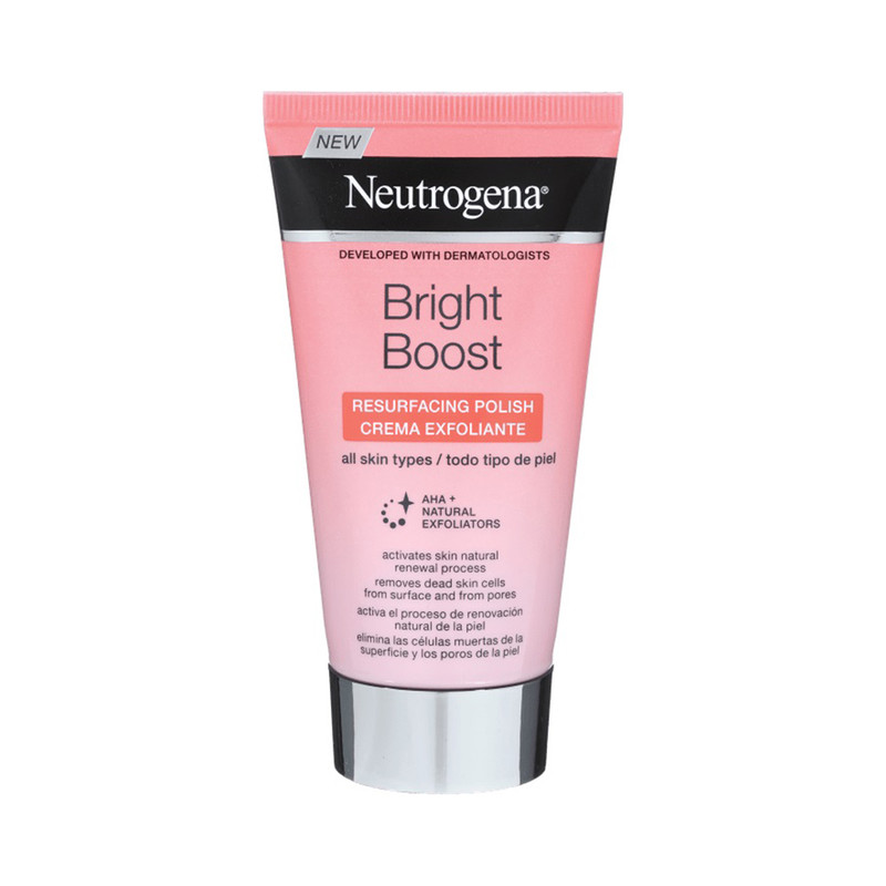 کرم لایه بردار پوست نوتروژینا Bright Boost Resurfacing Polish